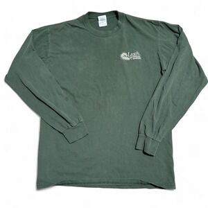 Leach Botanical Garden green long sleeve shirt